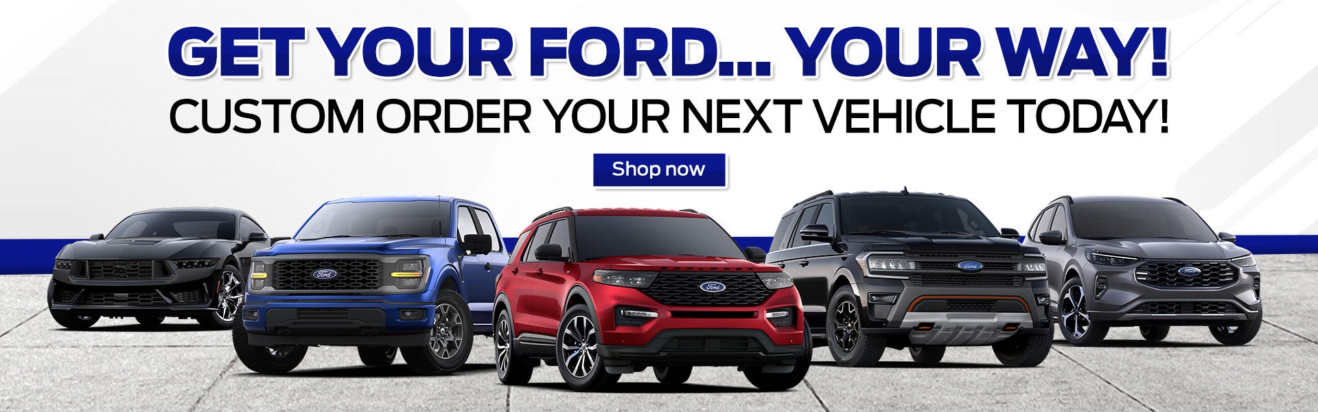 custom order your Ford